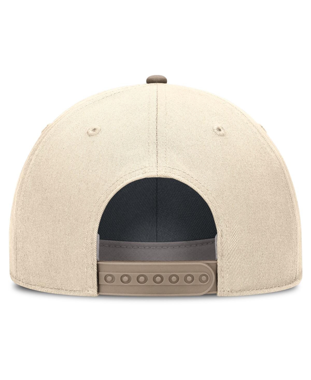 Nike Men's Natural Kentucky Wildcats Rise Legacy Throwback Logo Adjustable Hat In Brown