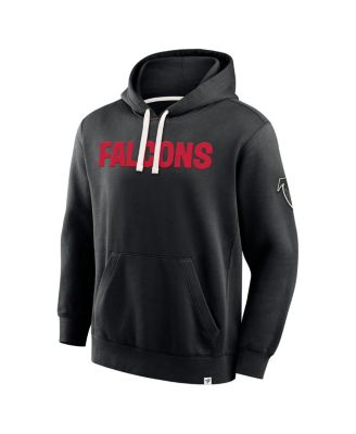 Men's Black Atlanta Falcons New Horizons Heritage Pullover Hoodie