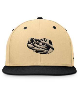 Men's Gold/Black LSU Tigers Balance Fitted Hat
