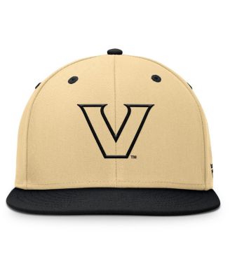 Men's Gold/Black Vanderbilt Commodores Balance Fitted Hat