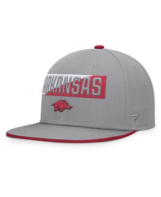 Fanatics - Men's Gray Arkansas Razorbacks Duo Snapback Hat