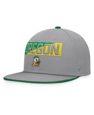 Fanatics - Men's Gray Oregon Ducks Duo Snapback Hat