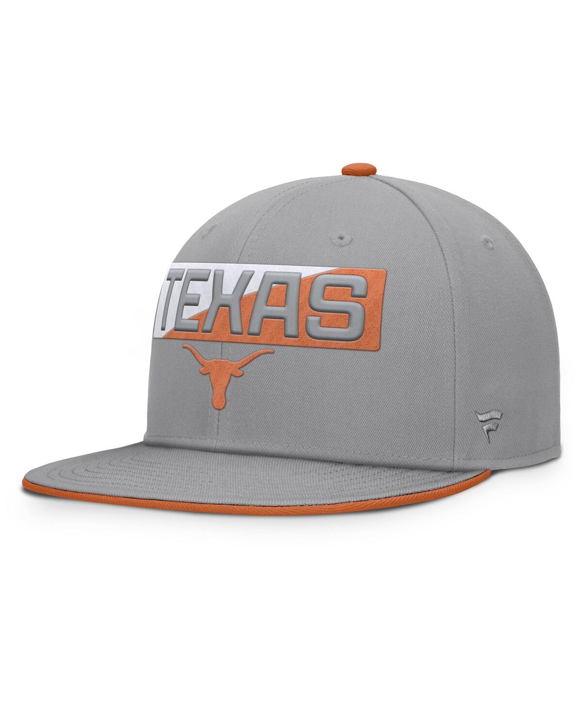 Men's Gray Texas Longhorns Duo Snapback Hat - Gray