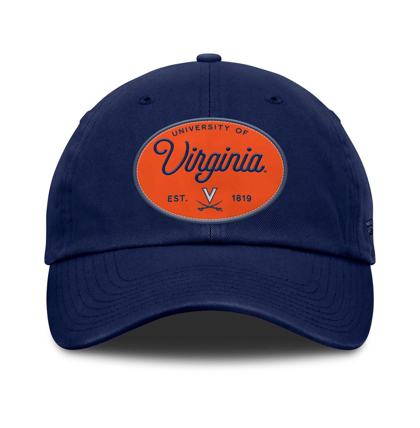 Женская кепка Fanatics Navy Virginia Cavaliers Candid Adjustable Hat — фото 2
