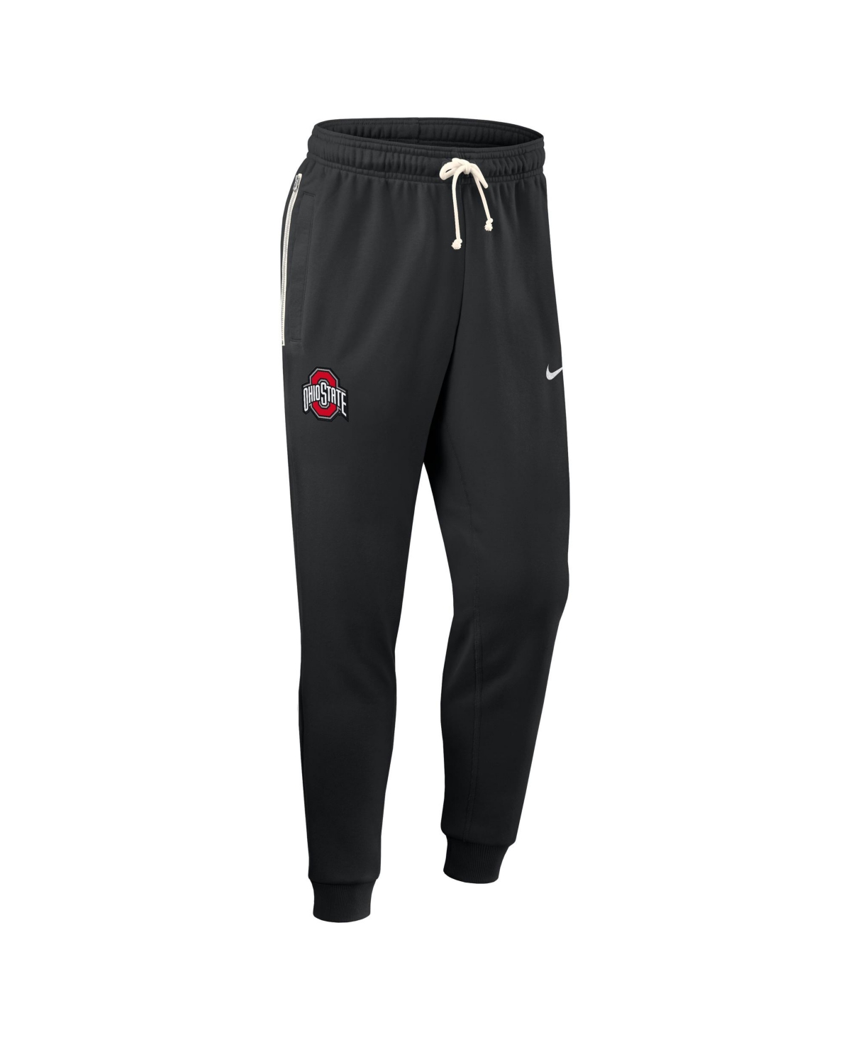 Nike Black Stanford Cardinal 2025 Sideline Standard Issue Dri-fit Taper Pants In Black