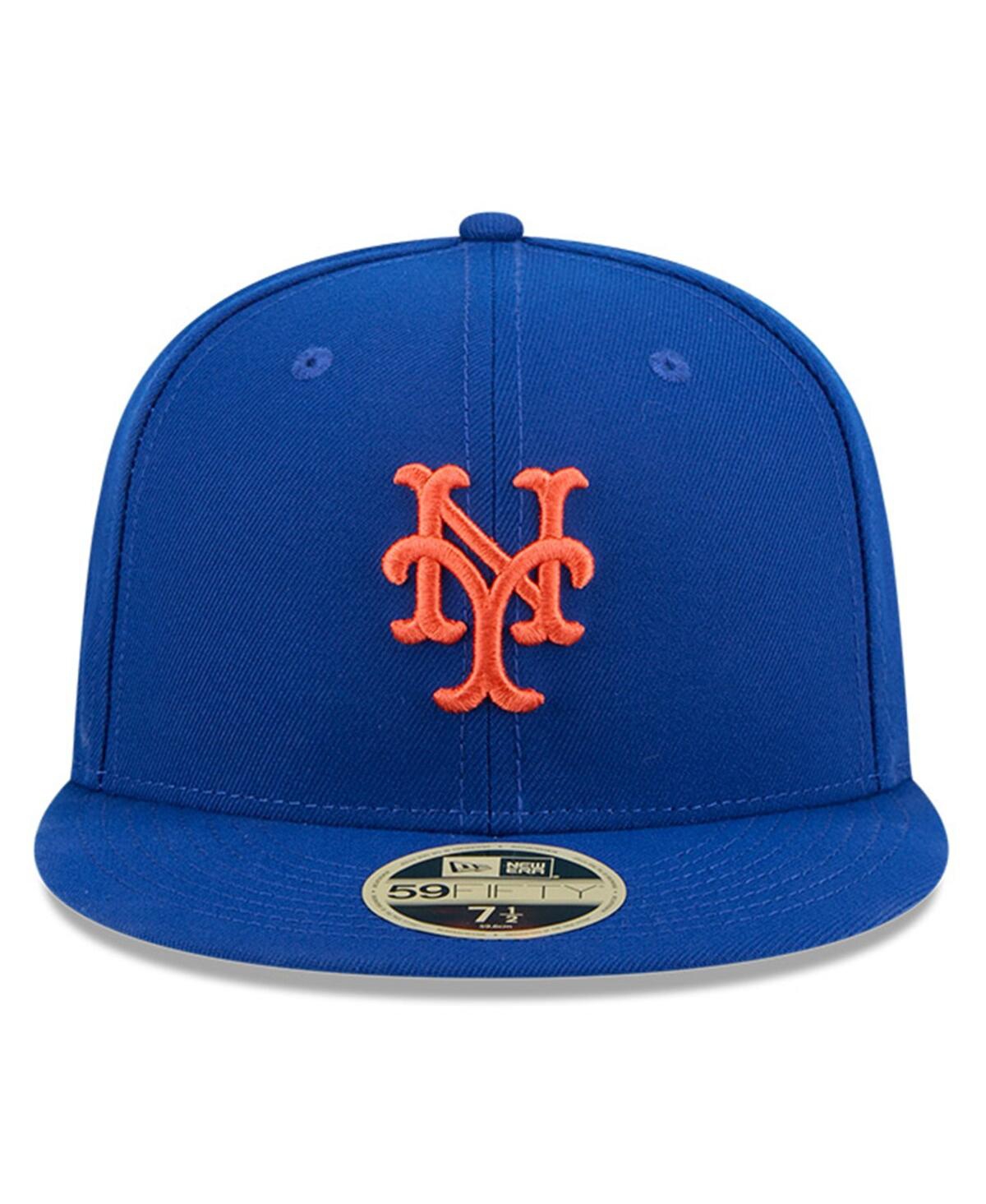 New Era Men's Royal New York Mets Baseball Hall Of Fame 59fifty Fitted Hat In Blue