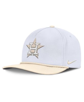Nike - Men's White/Cream Houston Astros Pro Performance Snapback Hat
