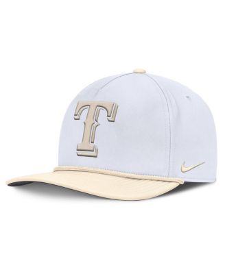 Nike - Men's White/Cream Texas Rangers Pro Performance Snapback Hat