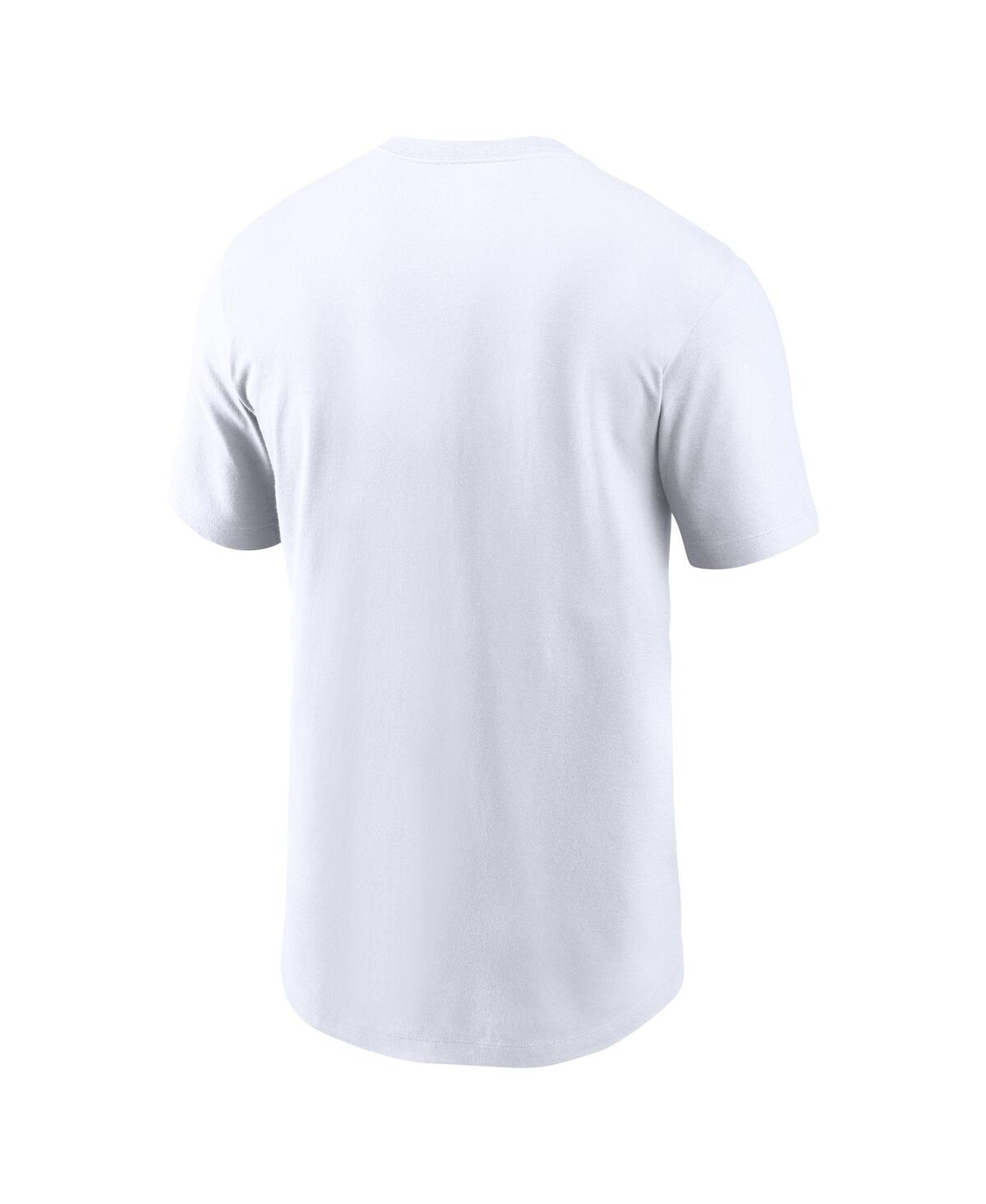 Nike Men's White Seattle Seahawks 50th Season Essential T-shirt In White