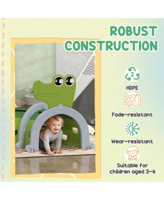 Kids Play Tunnel for Children 3-6 Years to Crawl and Climb, 76" Long