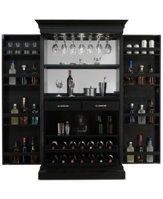 Furniture - American Heritage Angelina Wine Cabinet, Direct Ship