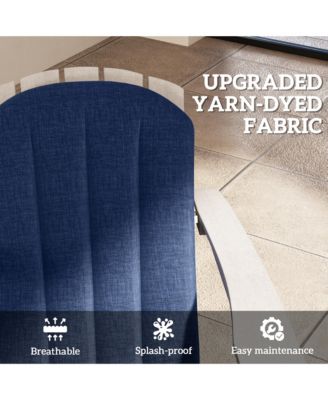 4PCS Adirondack Chair Cushion, Outdoor Chair Cushions,