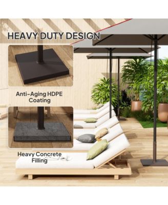 Patio Umbrella Base 32 lbs Umbrella Sd for 1.5"/1.9",