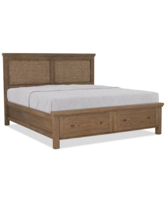 Alverton California King Cane Storage Bed, Created for Macy's