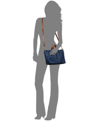 Varedo Medium Denim Satchel