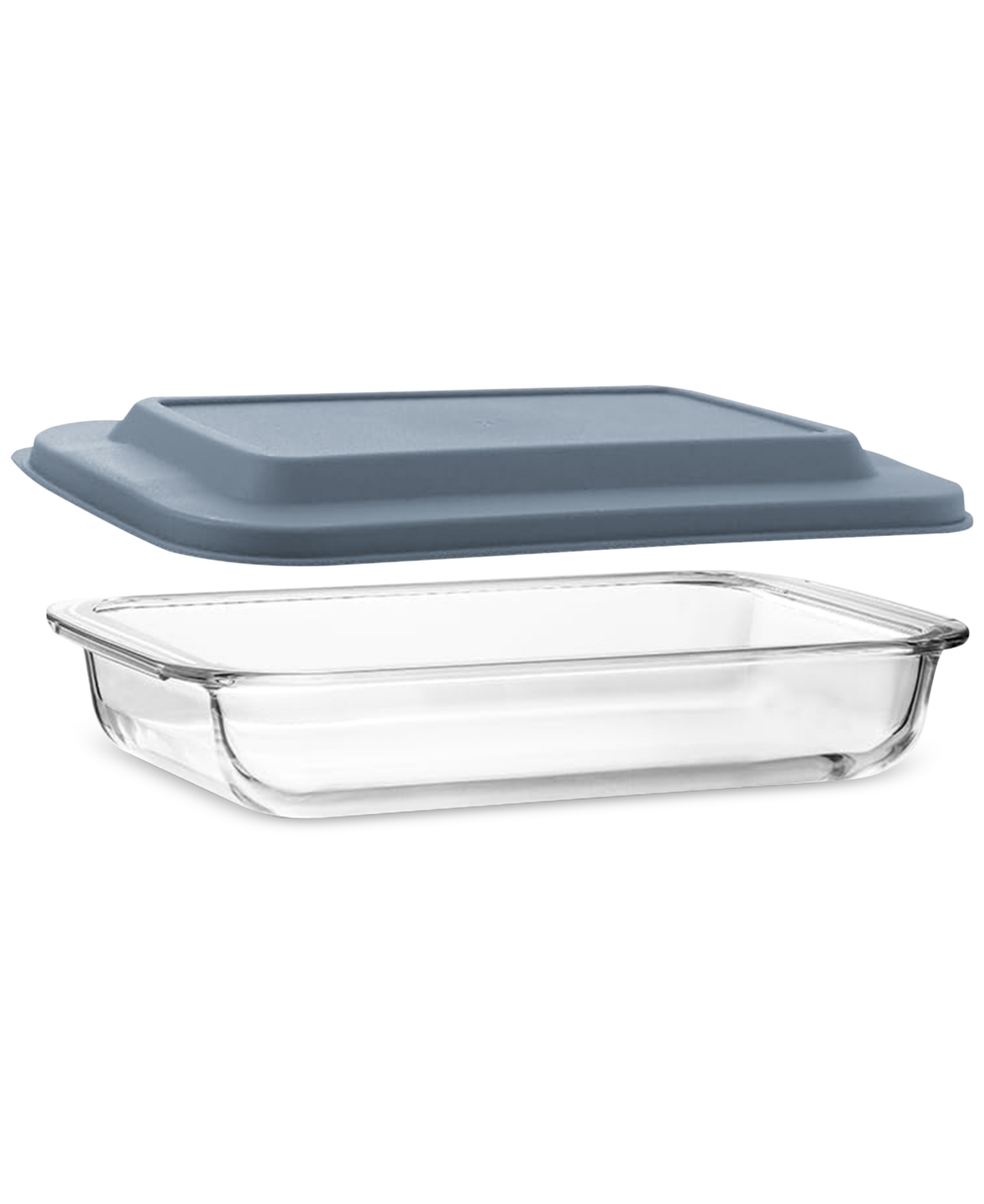 Art & Cook Bake And Take Baking Dish And Carrier Set In Gray