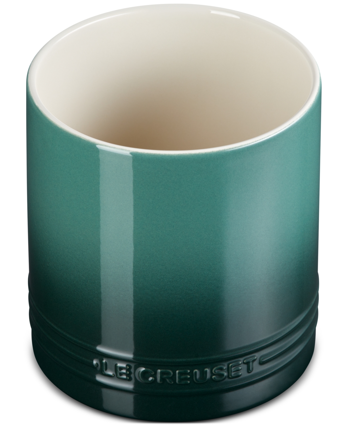 Le Creuset Signature Stoneware Utensil Crock In Green
