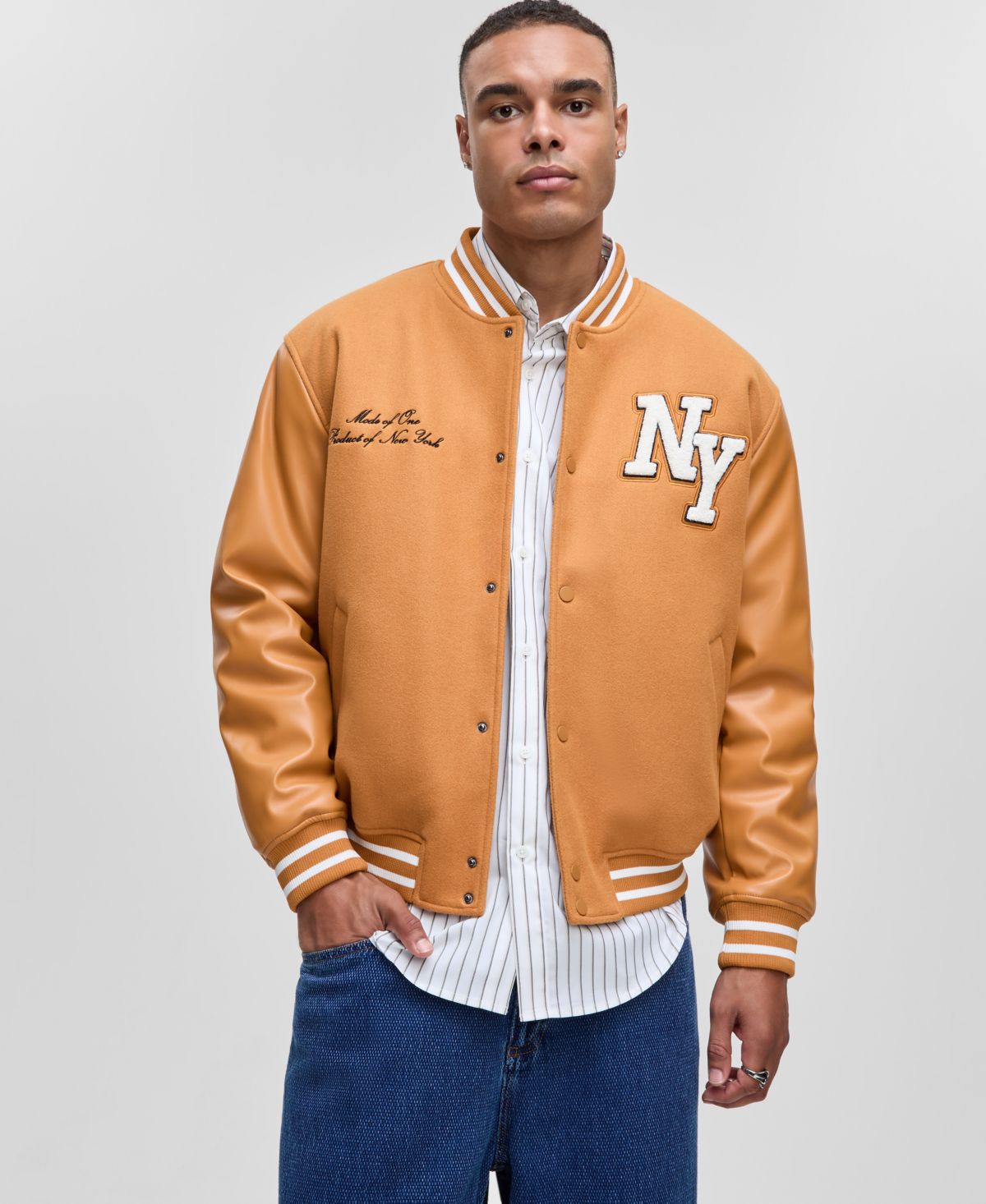 Мужская куртка Destination Varsity, эксклюзивная модель Macy's