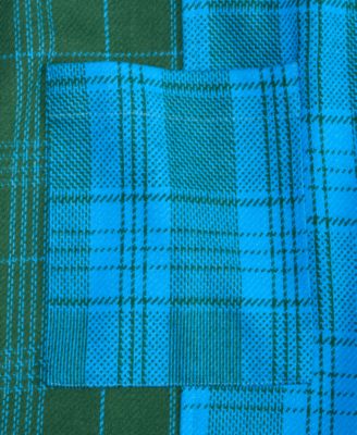 Men's Long-Sleeve Cotton Plaid Shirt