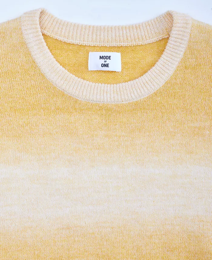 Men's Relaxed-Fit Ombr&eacute; Crewneck Sweater - thumbnail 3