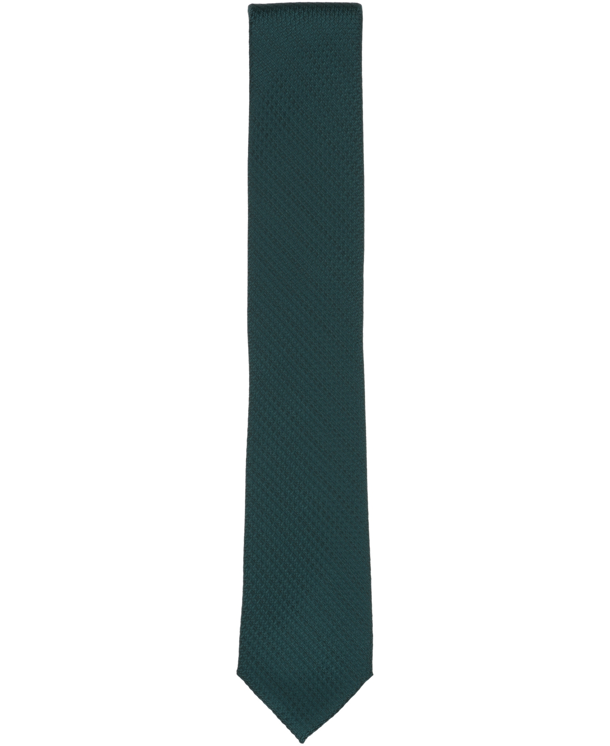 Alfani Men's Cosmos Solid-pattern Tie, Macy's Exclusive In Green