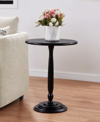 18" Wood Classic Accents Amelia Spindle Table