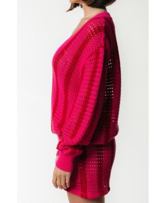 Women's Nolita Crochet Stripe Short