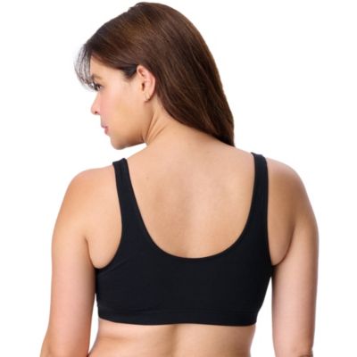 Maternity Motherhood Cotton Wrap Front Nursing Sleep Bralette, 2-Pack