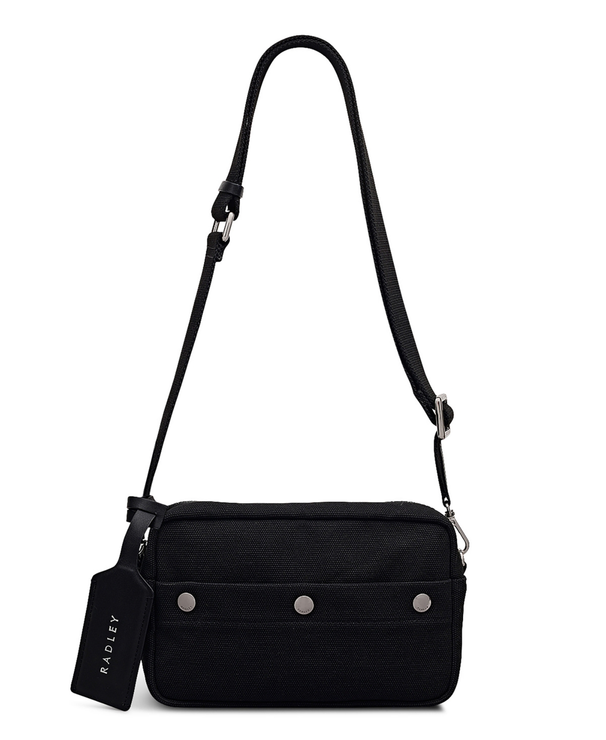 Radley London Hadleigh Place Small Zip Top Crossbody Bag In Black