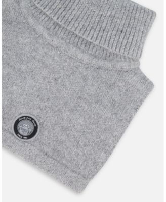 Kids Unisex Turtleneck Neckwarmer Heather Gray - Toddler|Child