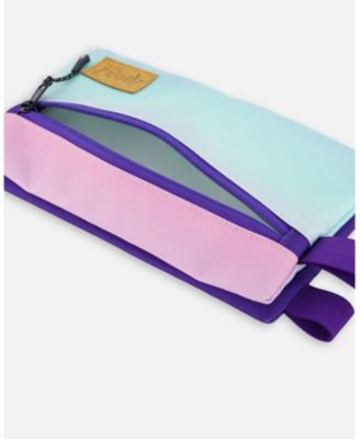 Girl Double Pencil Case Purple Gradient - Toddler|Child