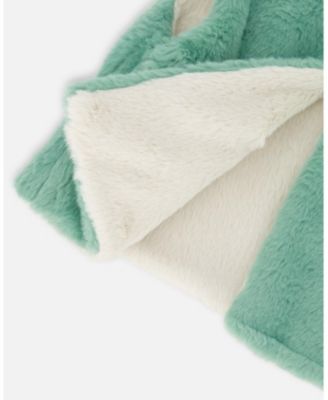 Big Girls Reversible Faux Fur Vest