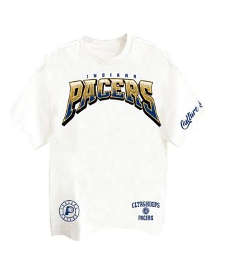 Men's Off White Indiana Pacers Drip Dime Collection Premium T-Shirt