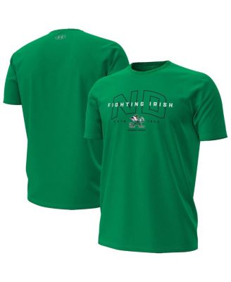 Under Armour - Men's Green Notre Dame Fighting Irish Overlay Performance T-Shirt