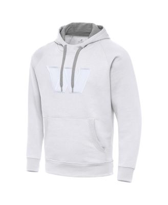 Men's White Washington Commanders Victory Pullover Hoodie