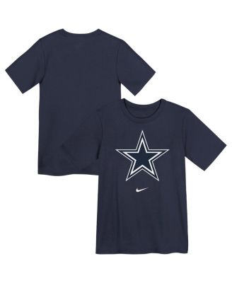 Nike - Preschool Navy Dallas Cowboys Primary Logo Legend Performance T-Shirt