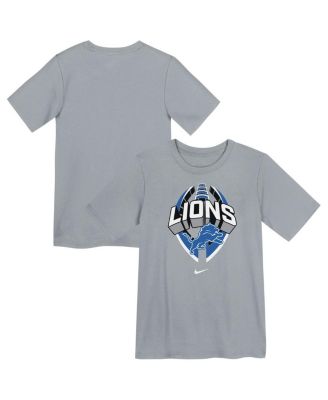 Nike - Preschool Gray Detroit Lions Icon Legend Performance T-Shirt