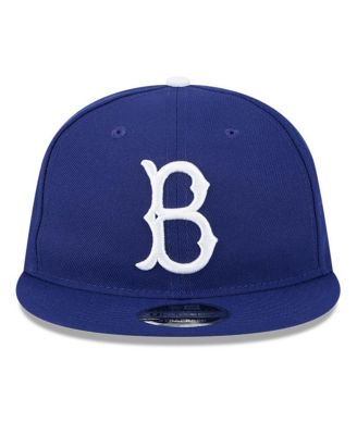 Men's Royal Brooklyn Dodgers Baseball Hall of Fame Retro Crown Cooperstown Collection 9FIFTY Adjustable Hat
