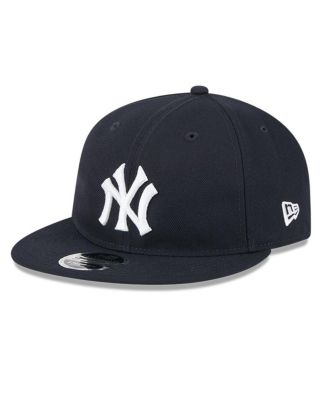 Men's Navy New York Yankees Baseball Hall of Fame Retro Crown 9FIFTY Adjustable Hat