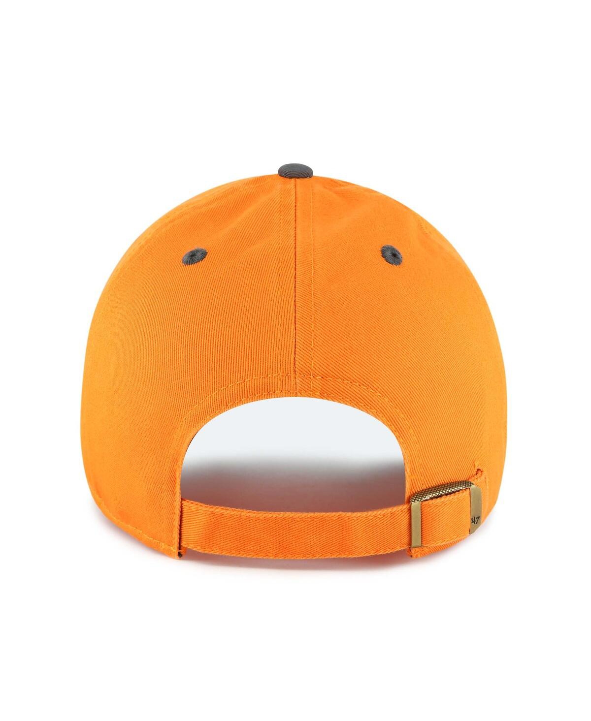 47 Brand Big Boys And Girls Orange Tennessee Volunteers Scooter Clean Up Adjustable Hat In Orange