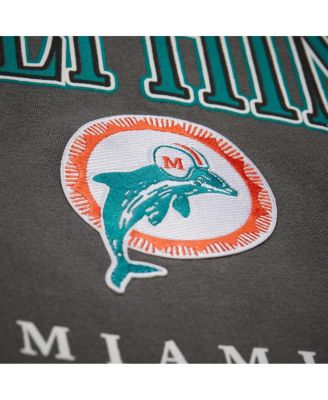 Men's Gray Miami Dolphins Slot Pullover Hoodie