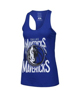 Women's Blue Dallas Mavericks Dedication Tank Top