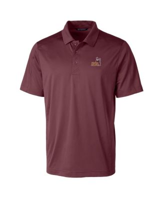 Men's Maroon Arizona State Sun Devils Team Logo Big Tall Prospect Textured Stretch Polo Shirt