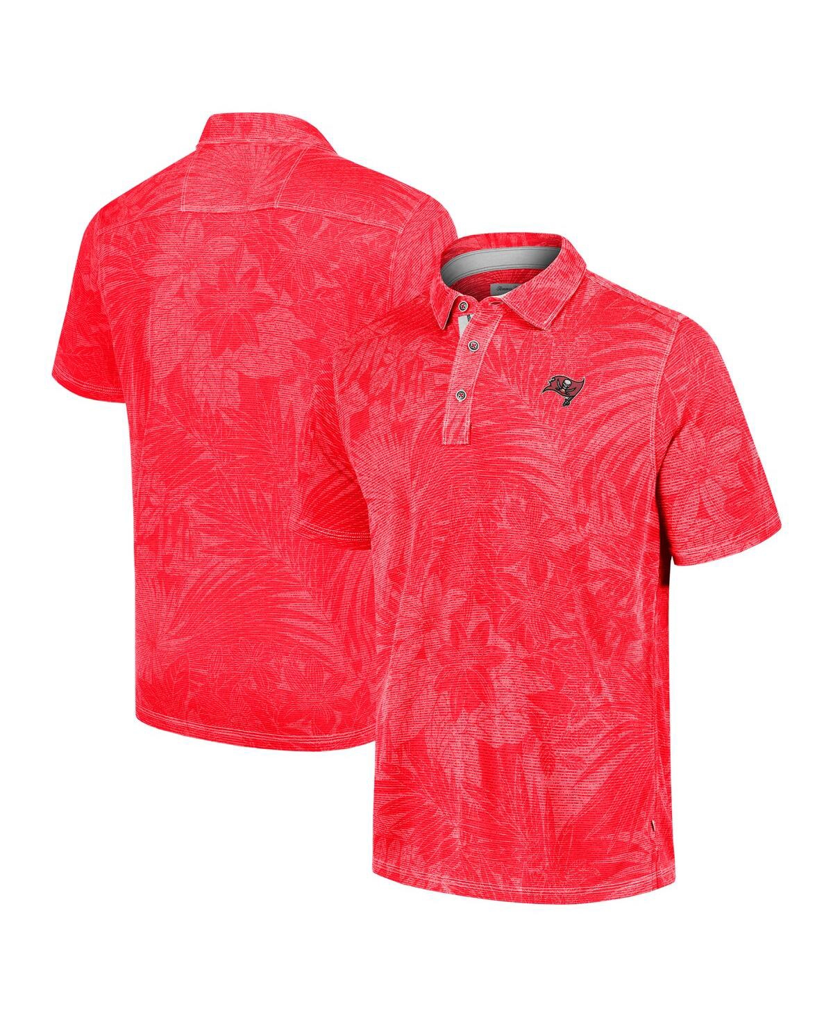 Tommy Bahama Men's Red Tampa Bay Buccaneers Sport Santiago Paradise Polo Shirt
