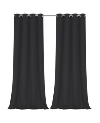2 Pack: Hotel Thermal Grommet 100% Blackout Curtains - 52 in. W x 45 in. L, Monterey