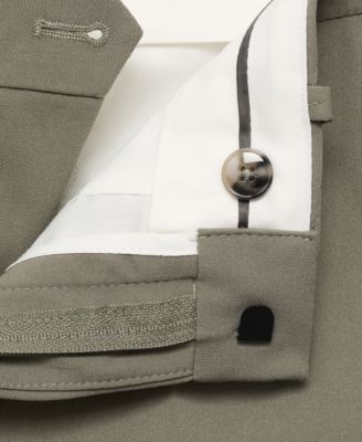 Men's Stretch Fabric Super Slim-Fit Suit Pants