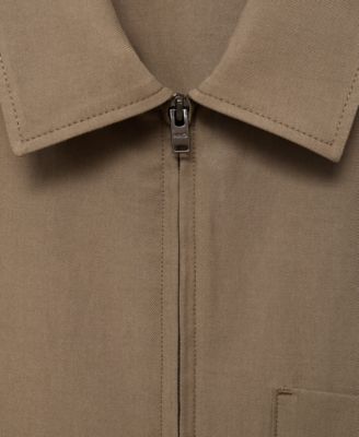 Men's Pockets Lyocell Jacket