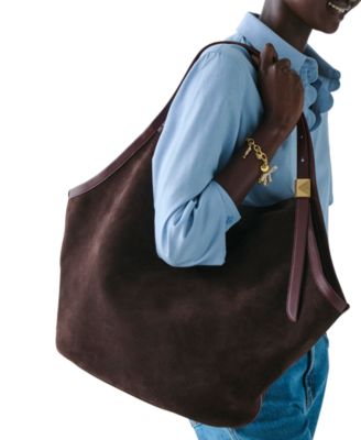 kate spade new york - Deco Extra Large Suede Tulip Tote