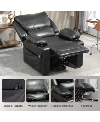 Lift Recliner Chair, Power Lift Sofa with Massage and Heat,