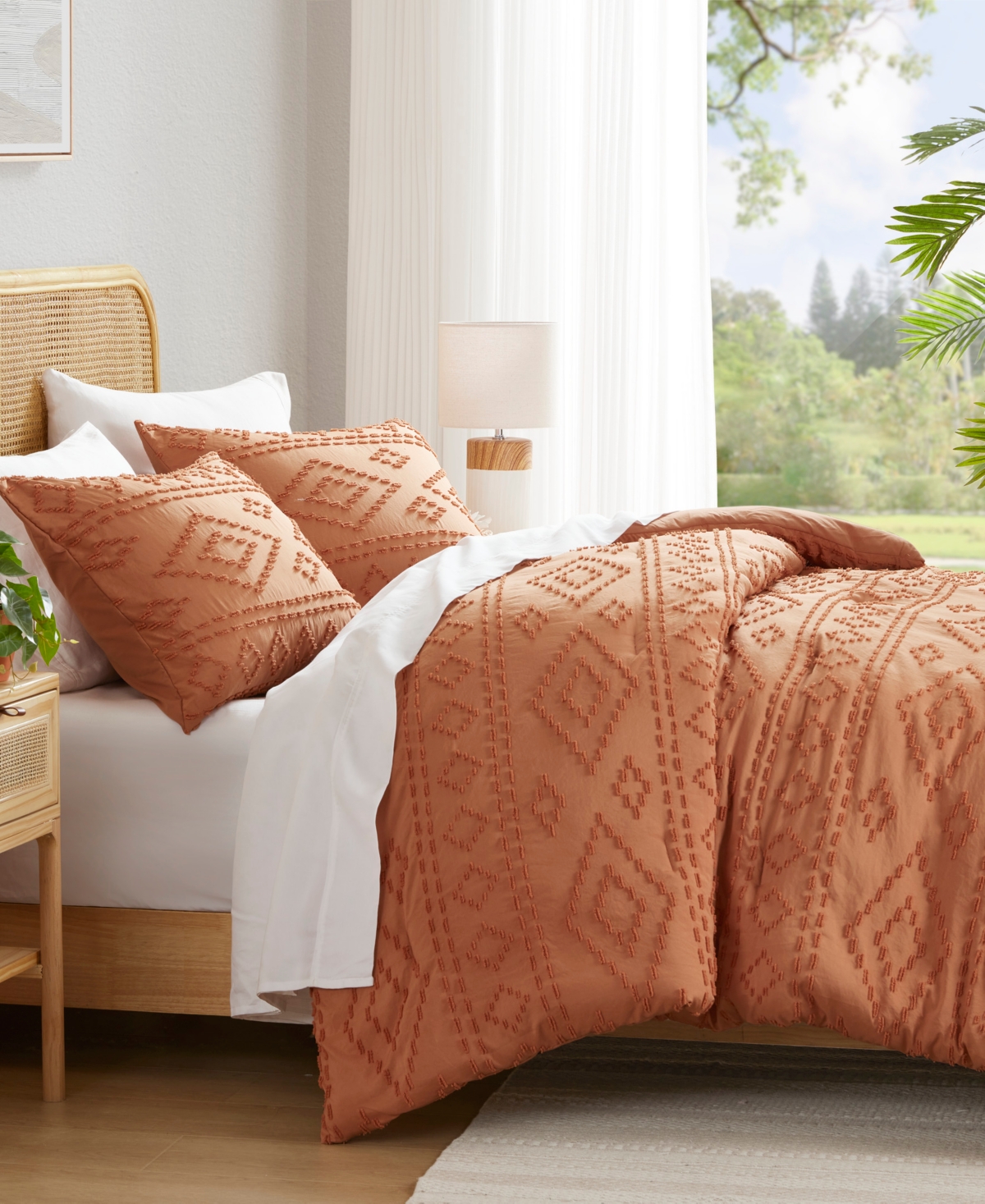 510 Design Gigi Boho 3-pc. Comforter Set, King/california King In Brown